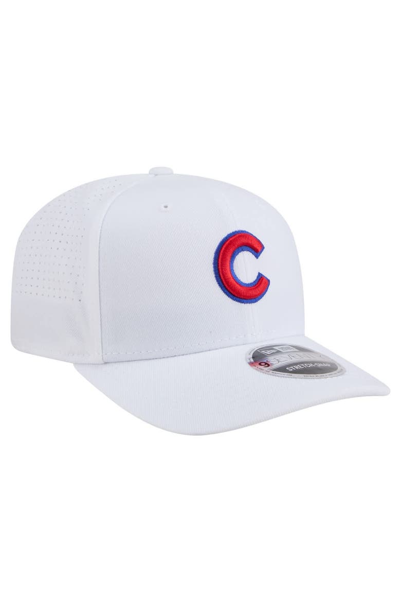 Men's New Era White Chicago Cubs COOLERA 9SEVENTY Adjustable Hat, Alternate, color, White