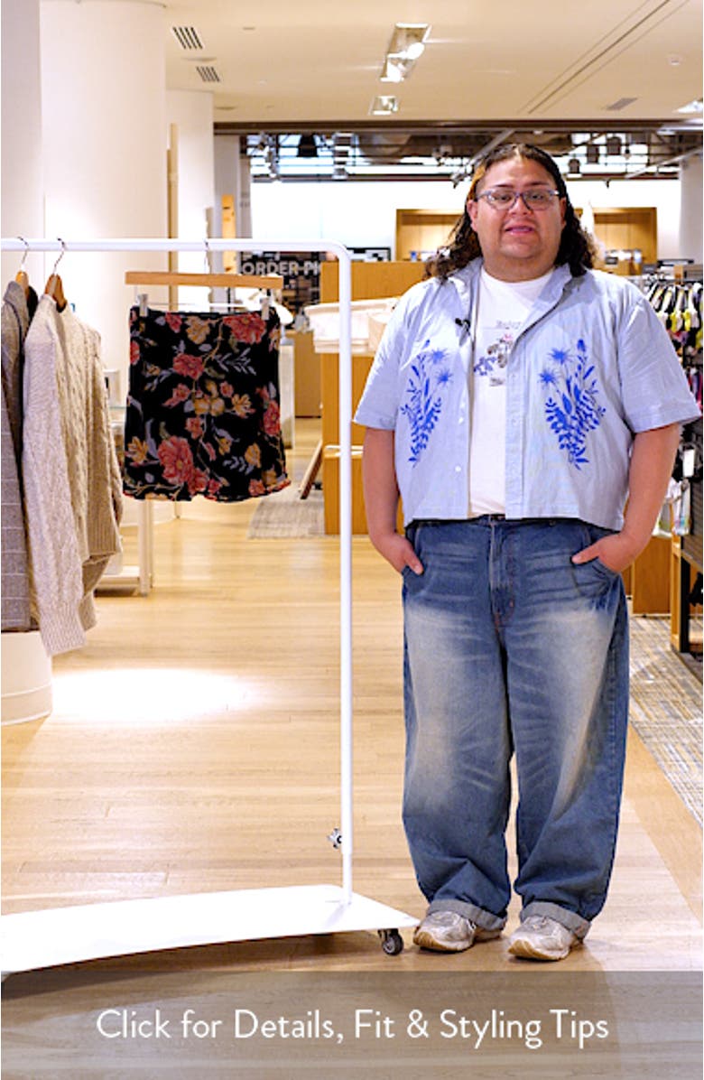 Isabelle Floral Print Miniskirt, sales video thumbnail