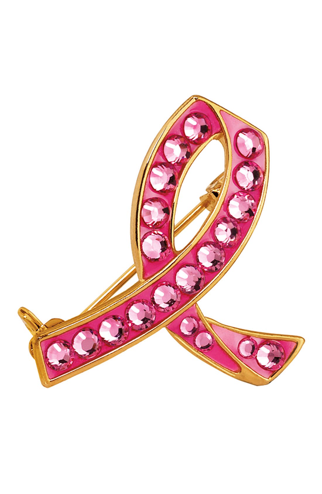 Estée Lauder Jeweled Pink Ribbon Pin (Women) | Nordstrom