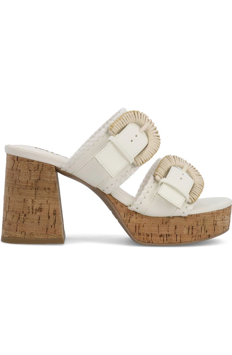 MIA Rebekah Slide Sandal, Alternate, color, White