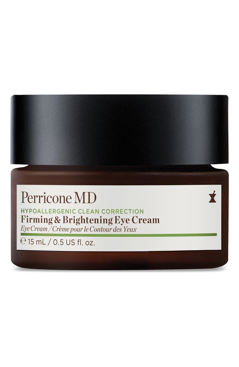 Perricone MD Hypoallergenic Clean Correction Firming & Brightening Eye Cream, Main, color, 