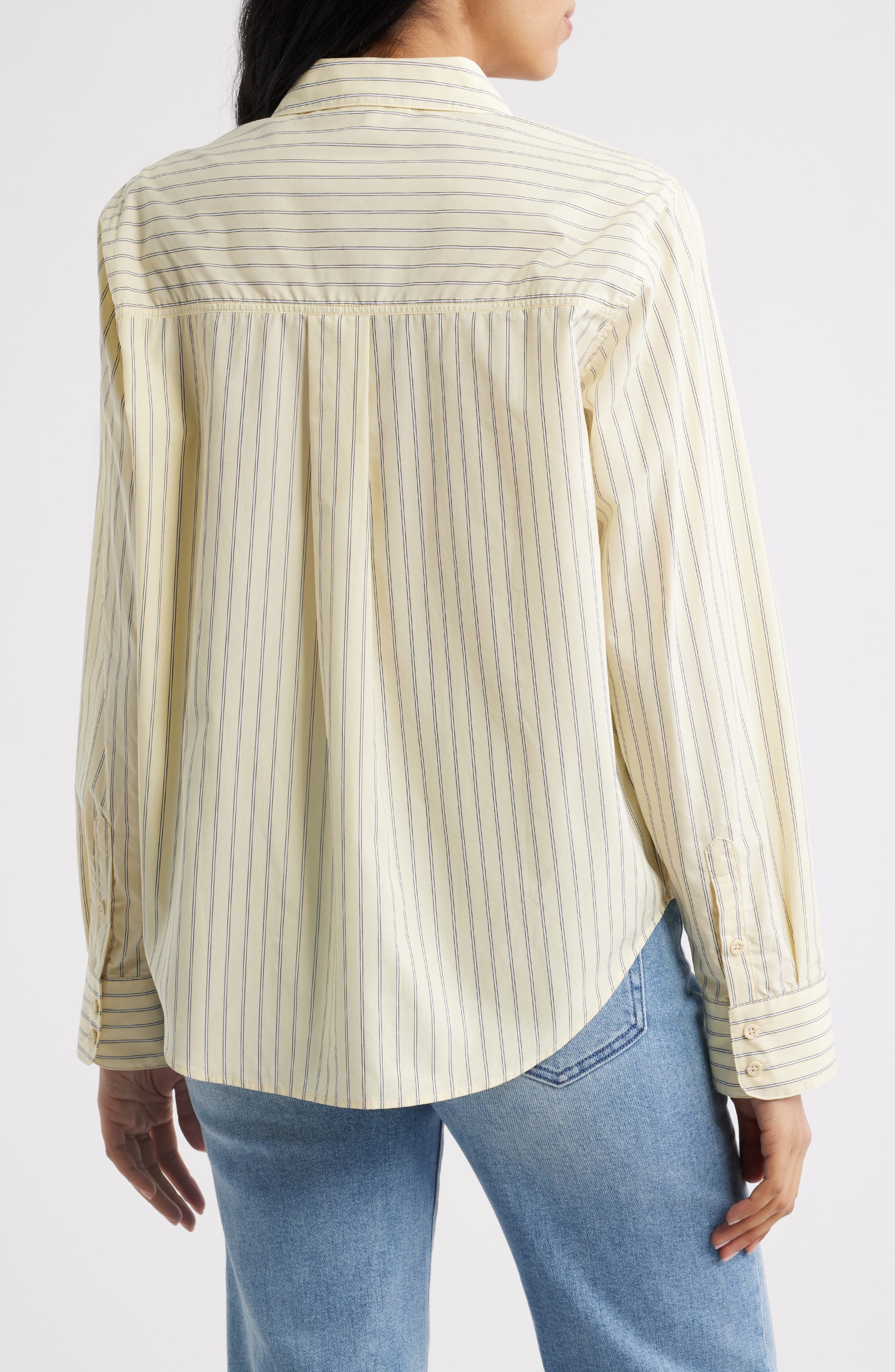 Stripe Button-Up Top - image 2