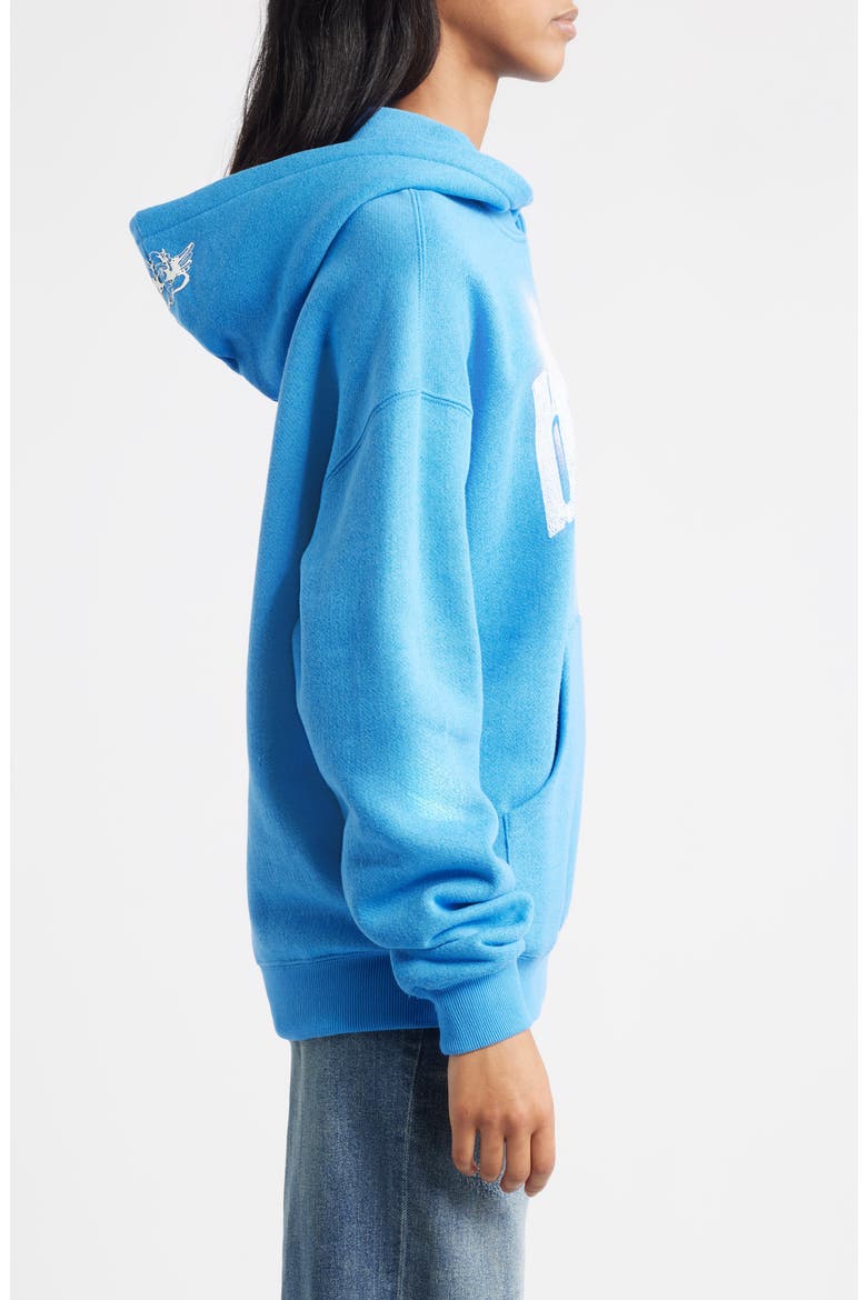 Charmer Racer Hoodie, Alternate, color, BLUE