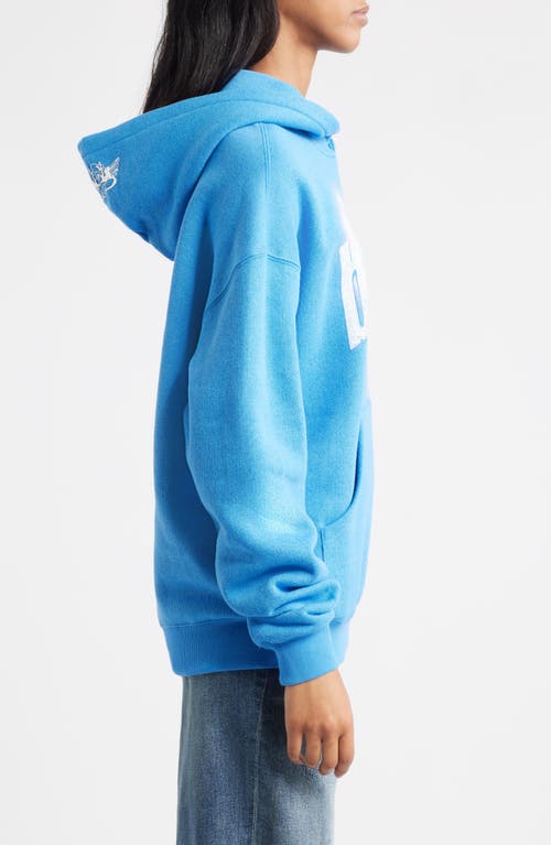 Boys Lie Charmer Racer Hoodie In Blue