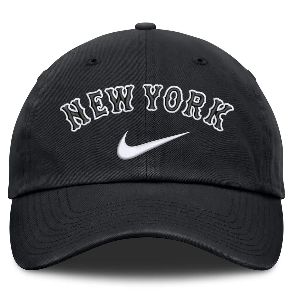 Nike Men's Nike Black New York Mets Primetime Club Adjustable Hat