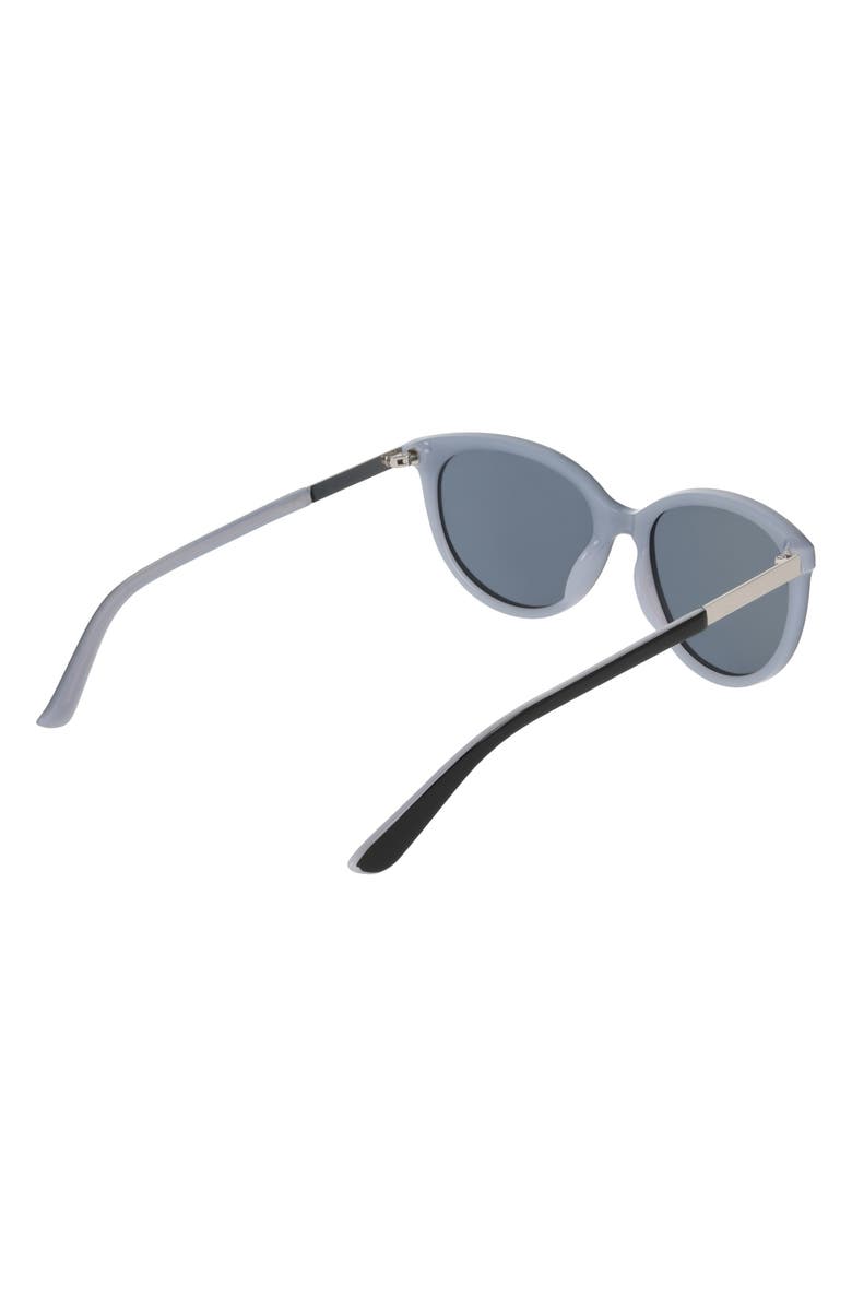 Cole Haan 58mm Oval Sunglasses, Alternate, color, Black
