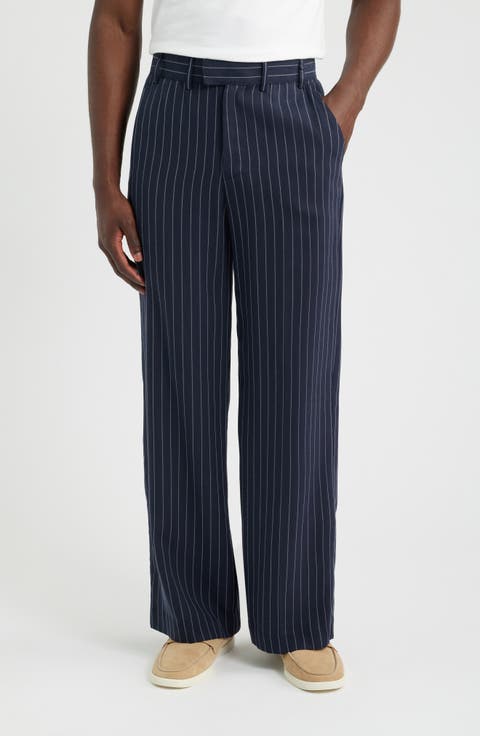 Elliott Pinstripe Pants