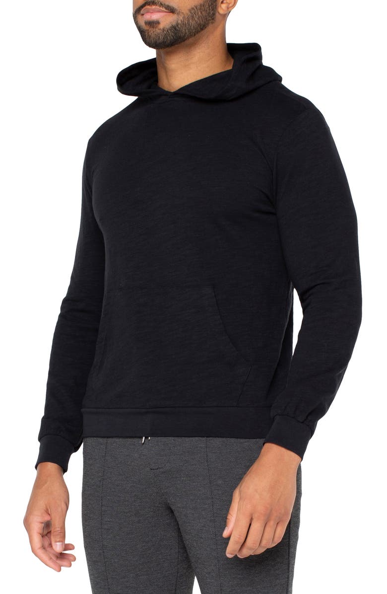 Liverpool Los Angeles Slub Knit Cotton Hoodie, Alternate, color, 