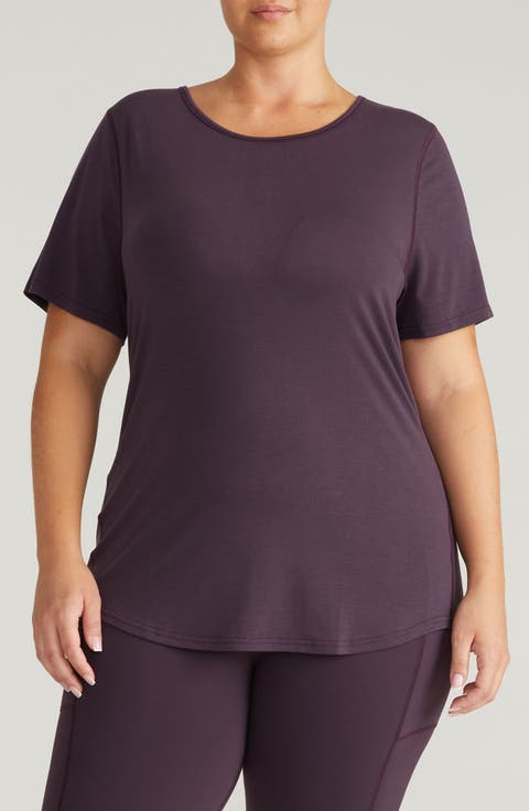 Mia Movement Short Sleeve T-Shirt (Regular & Plus)