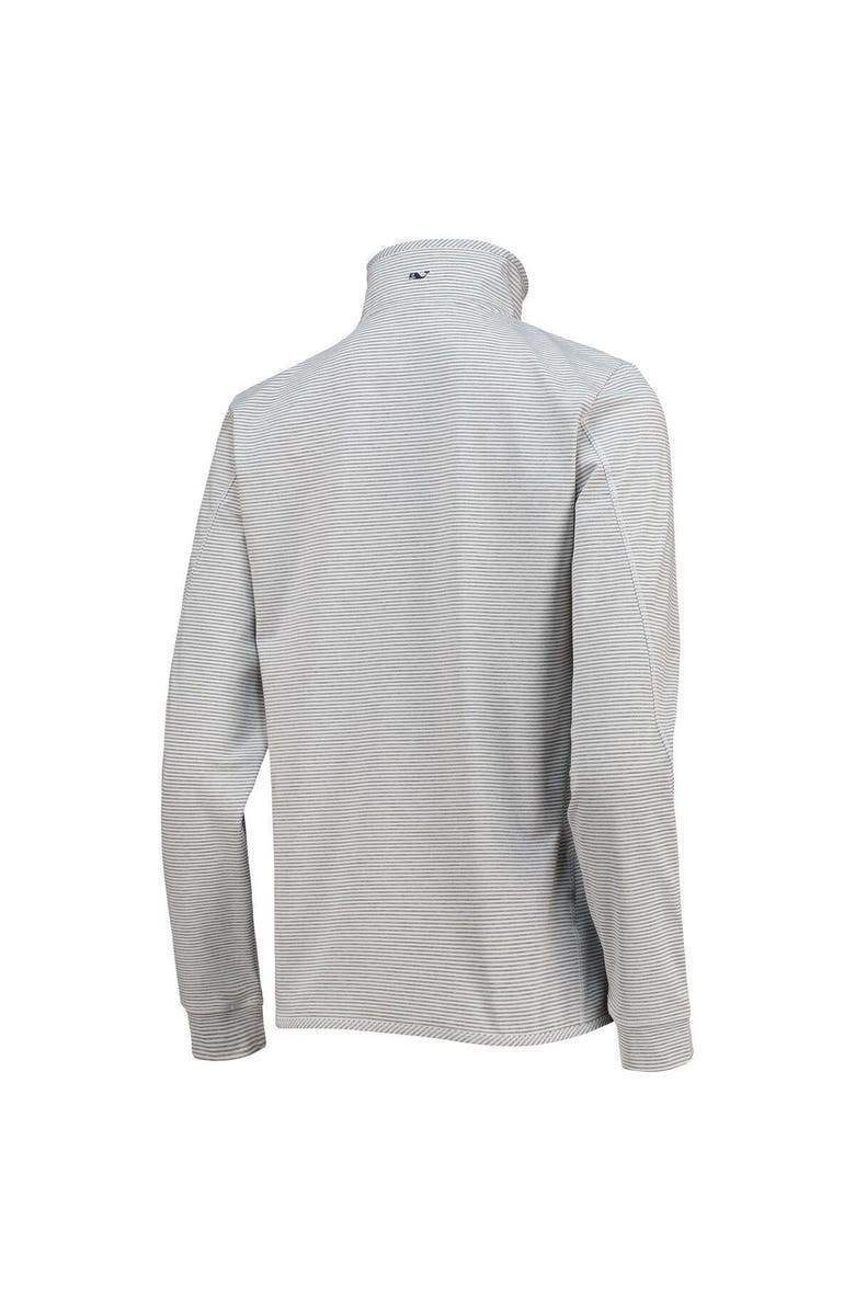 vineyard vines Women's Vineyard Vines Heather Gray Dallas Cowboys Sankaty Shep Half-Zip Pullover Top, Alternate, color, 