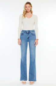 KanCan Onyx Essentials Ultra High Rise Wide Flare Jeans
