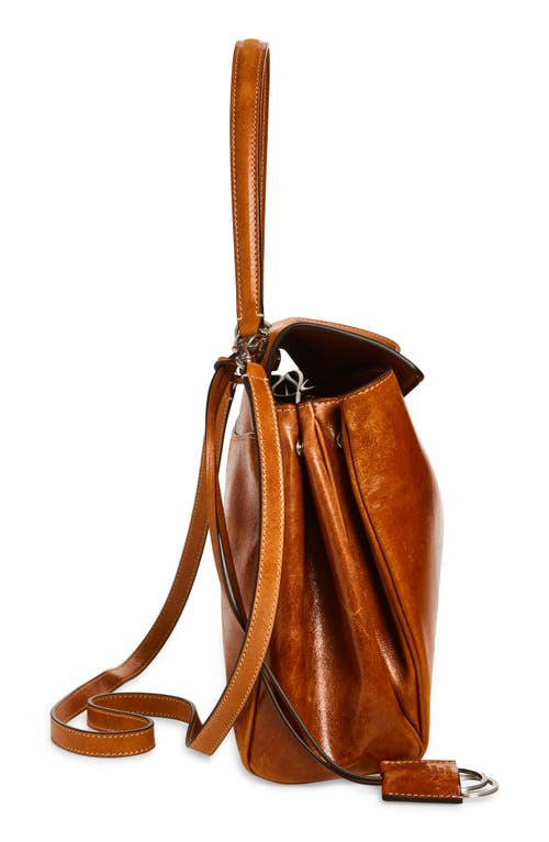 Balenciaga Medium Rodeo Leather Top Handle Bag In 2753 Tan Cowboy