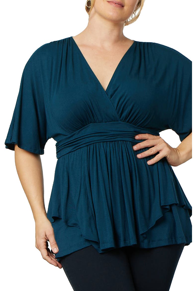 Promenade Top, Alternate, color, DEEP TEAL