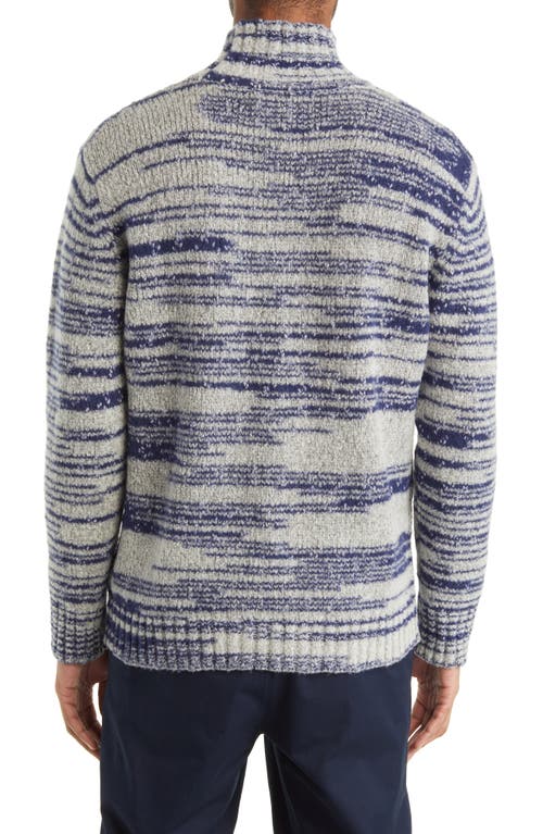 Nn07 Douglas Merino Wool Blend Turtleneck Sweater In Multi