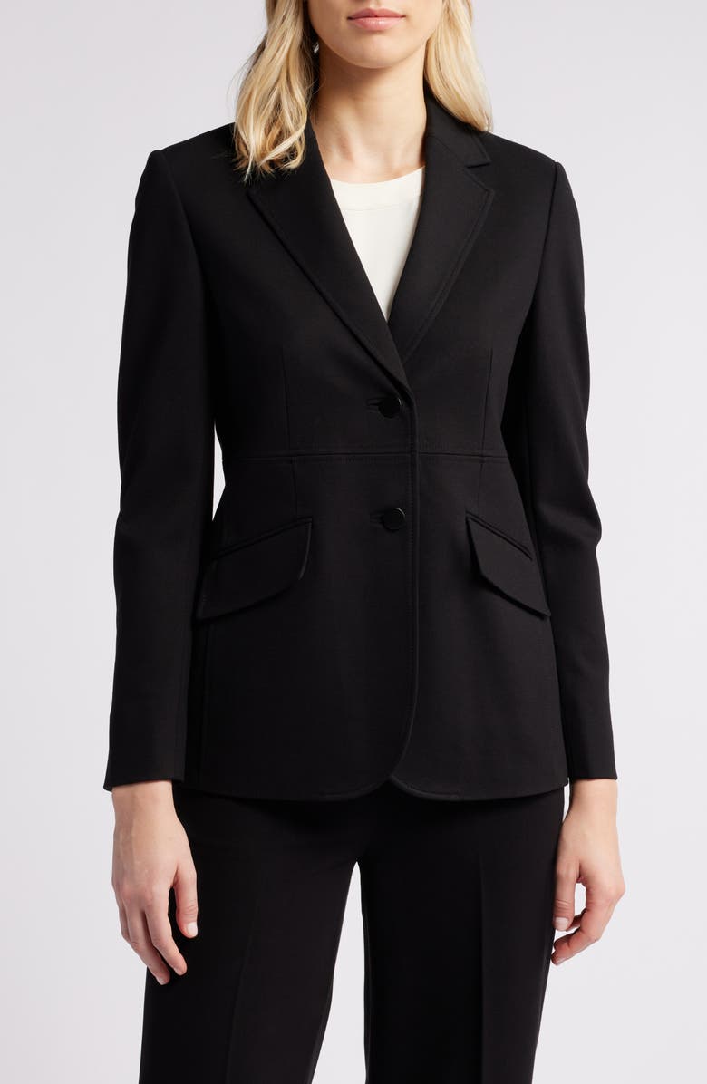 Anne Klein Two-Button Blazer, Main, color, 