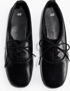 H&M Lace-up Ballet Flats