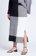 ELOQUII Intarsia Sweater Skirt