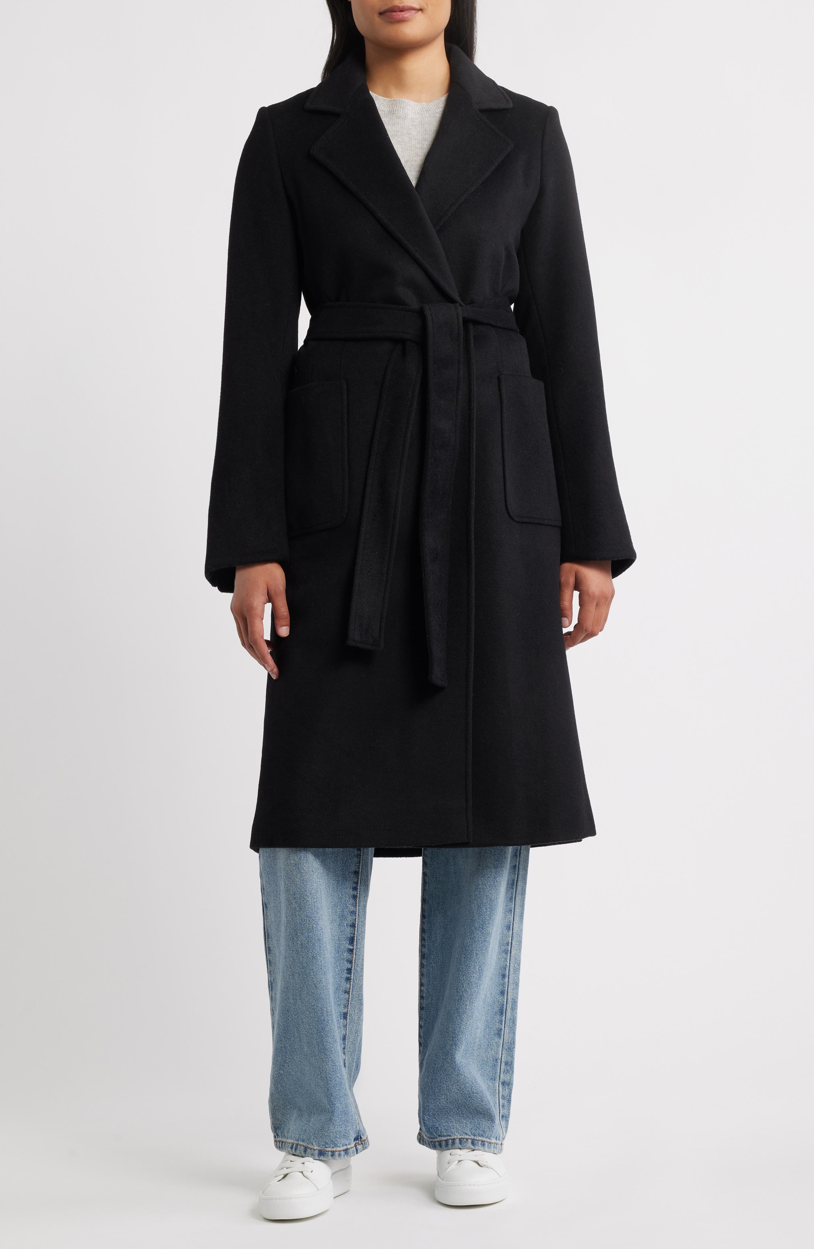Sam Edelman Longline Wrap Coat