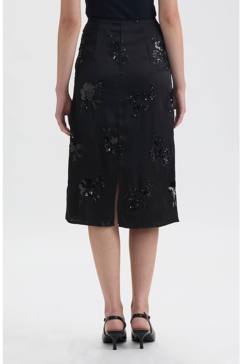 Sequin Embellished Slip Skirt, Alternate, color, BLACK