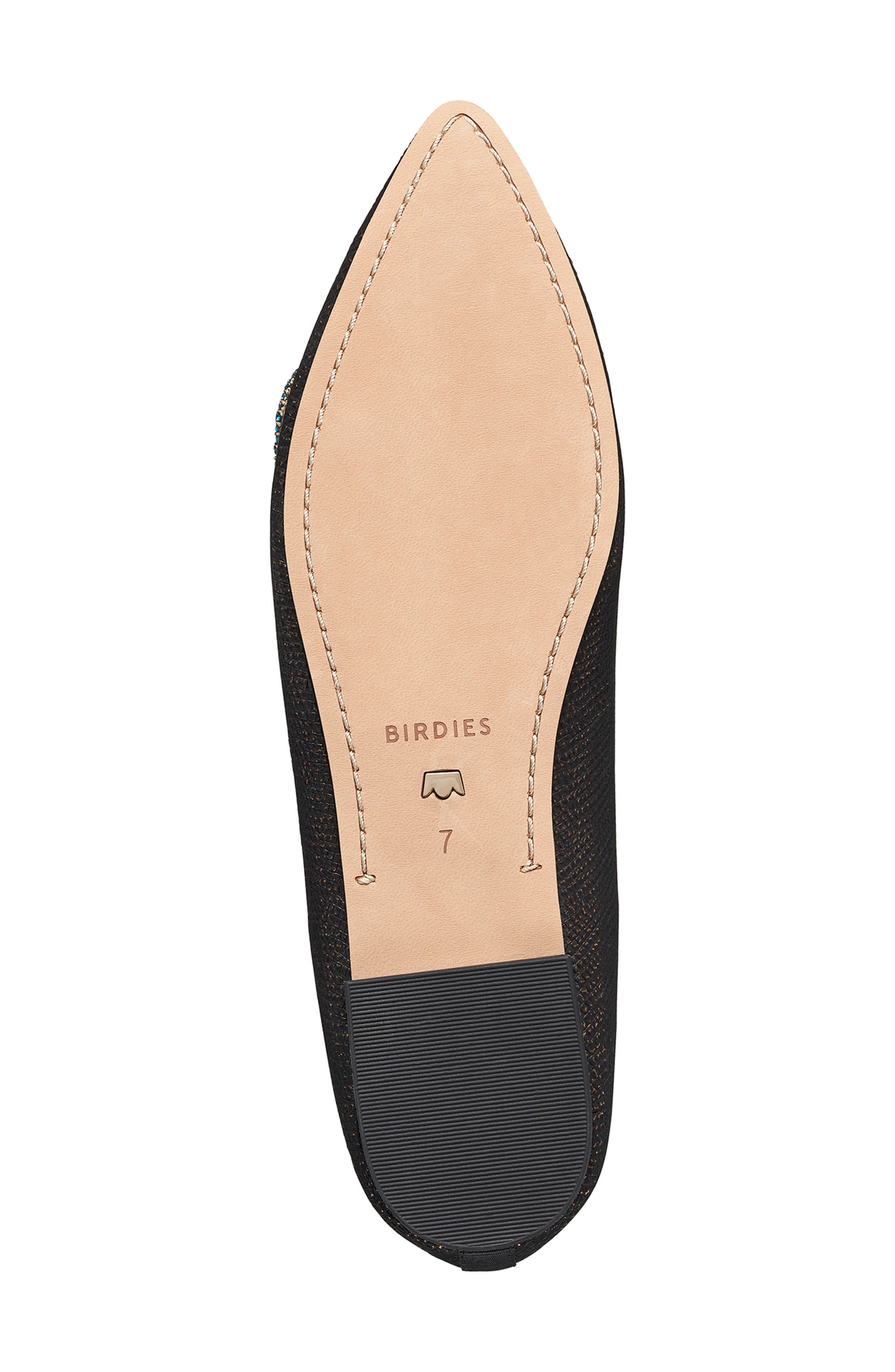 Birdies Goldfinch Pointy Toe Ballet Flat, Alternate, color, 