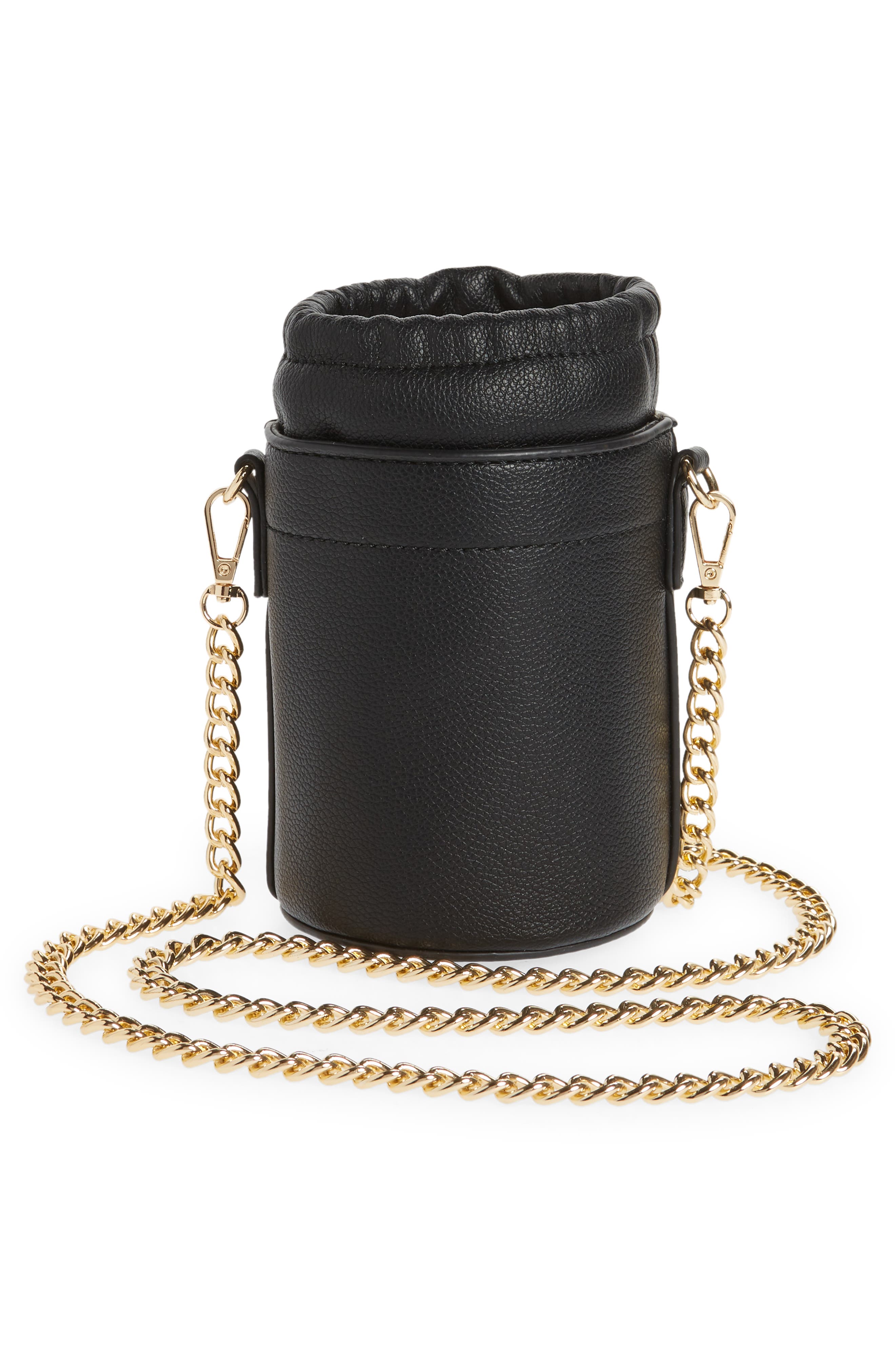 Mali + Lili Kristen Vegan Leather Water Bottle Crossbody Bag, Alternate, color, 