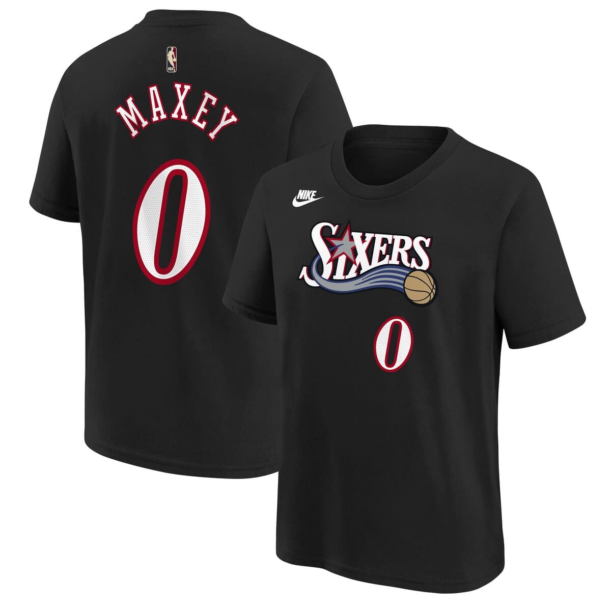 nike sixers t shirt