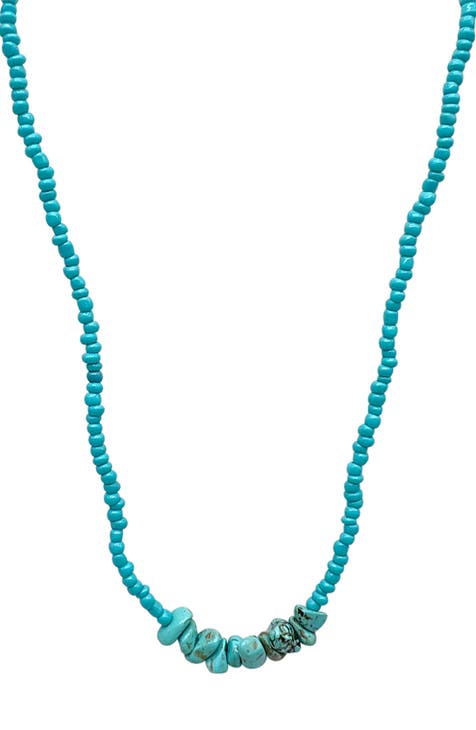 Turquoise Beaded Necklace