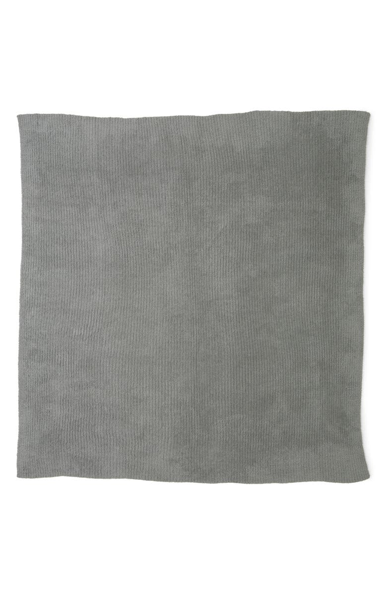 Barefoot Dreams<sup>®</sup> CozyChic<sup>®</sup> Ribbed Bed Blanket, Alternate, color, Eucalyptus