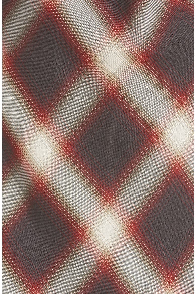 Plaid Midi Slipdress, Alternate, color, RED
