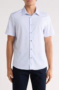 DKNY SPORTSWEAR Declan Short Sleeve Button-Up Shirt