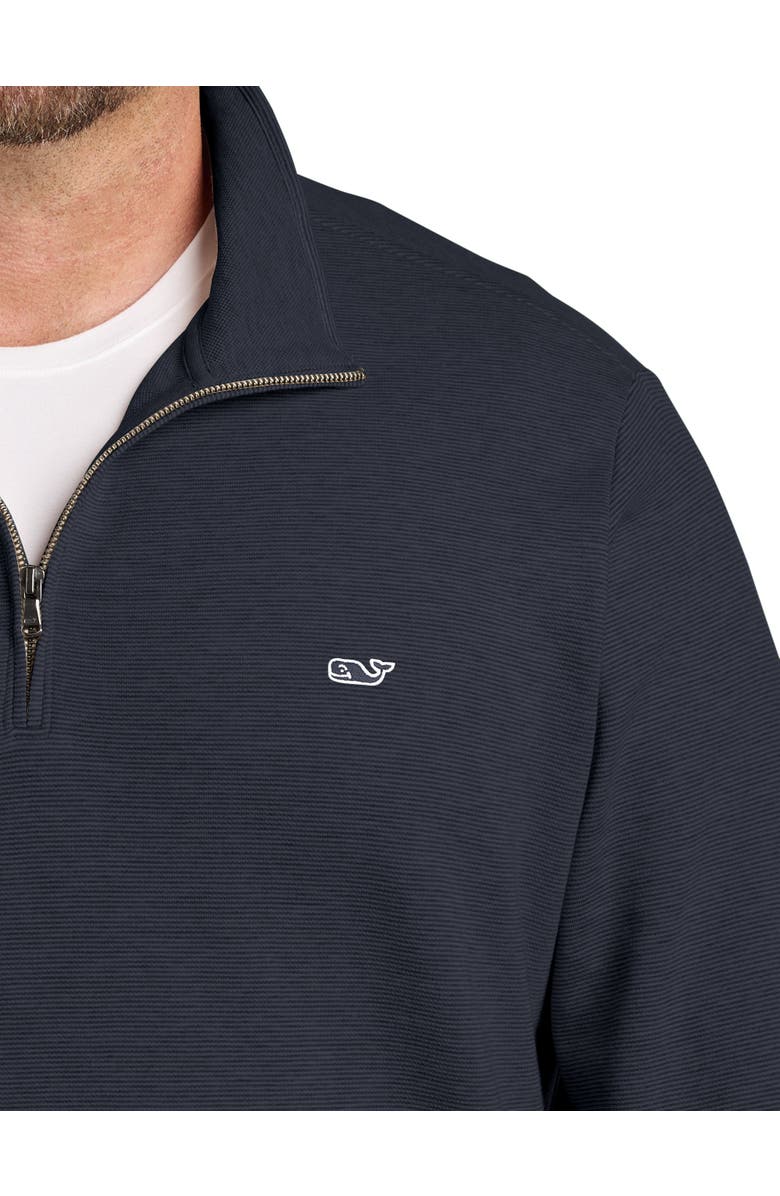 vineyard vines Big 
Tall Saltwater 1/4-Zip Pullover, Alternate, color, Black