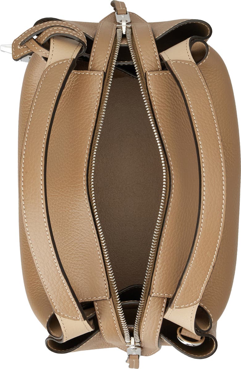 Tod's Mini T Timeless Leather Bowling Bag, Alternate, color,