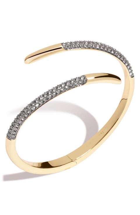 Vesey Pavé Bypass Cuff Bracelet