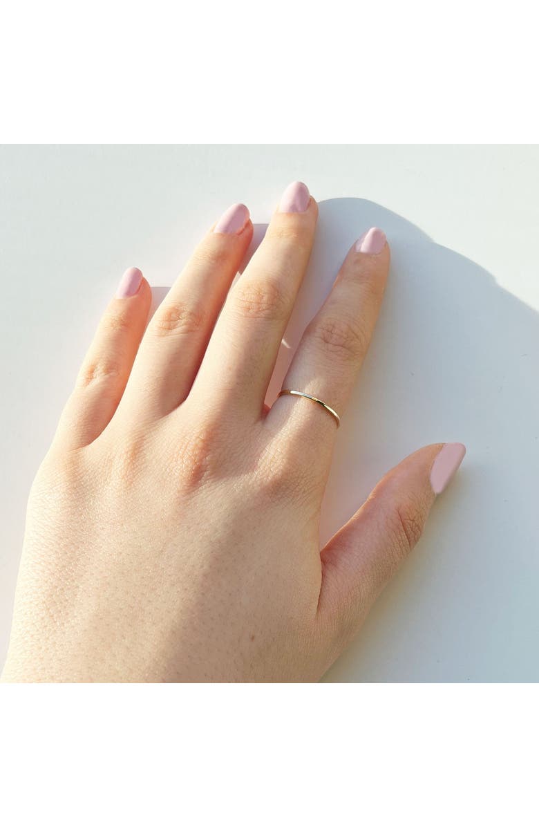 The Lovery Fine Jewelry Classic Gold Band, Alternate, color, Yellow Gold