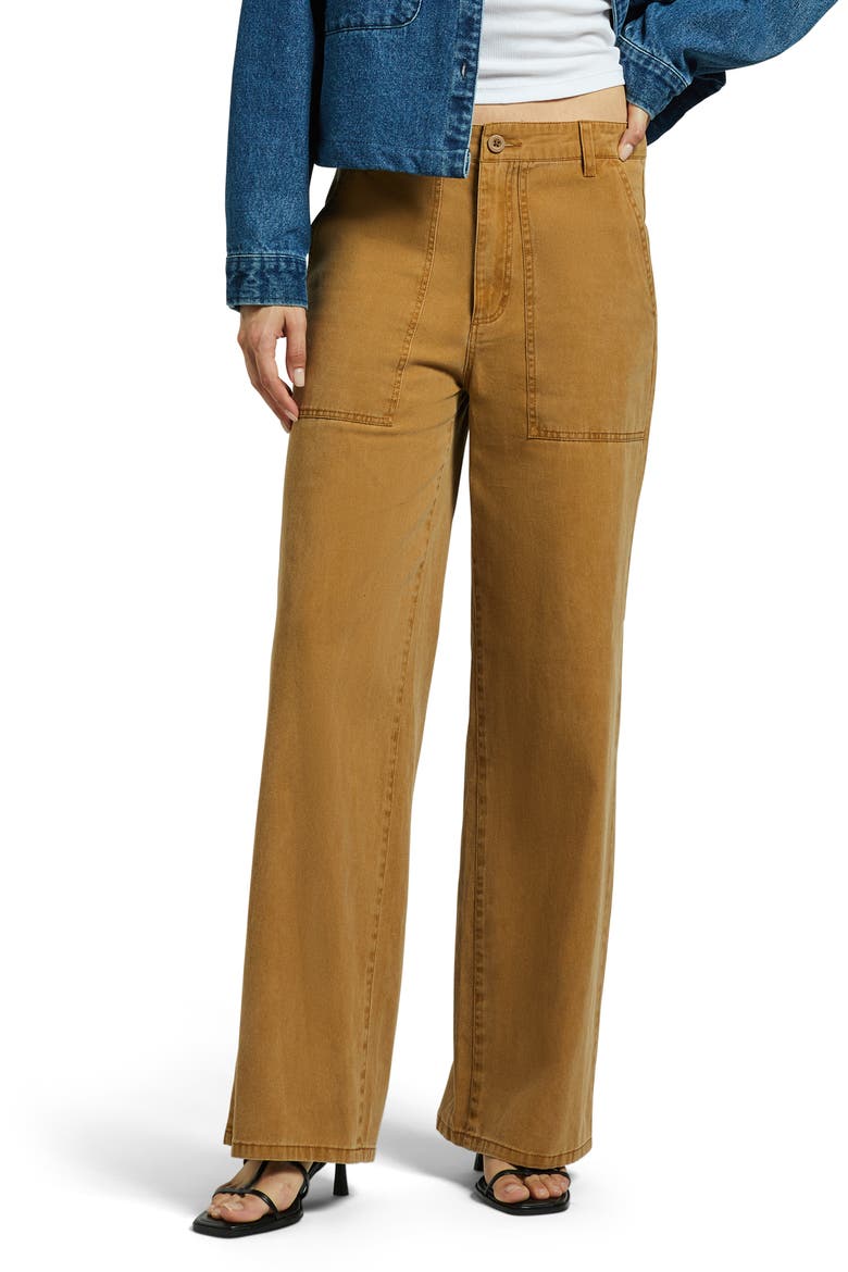 Cotton Military Pants, Main, color, WASHED COPPER
