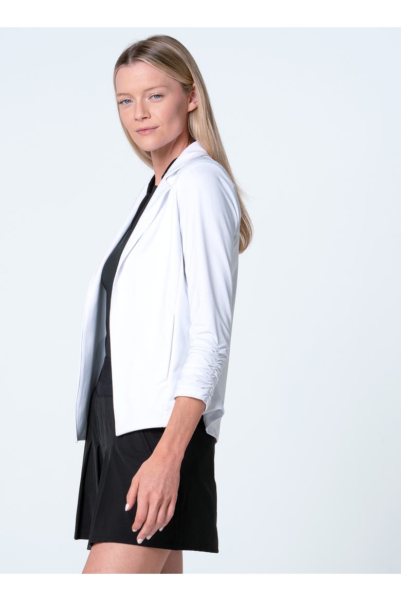 Lucky Blazer, Alternate, color, White
