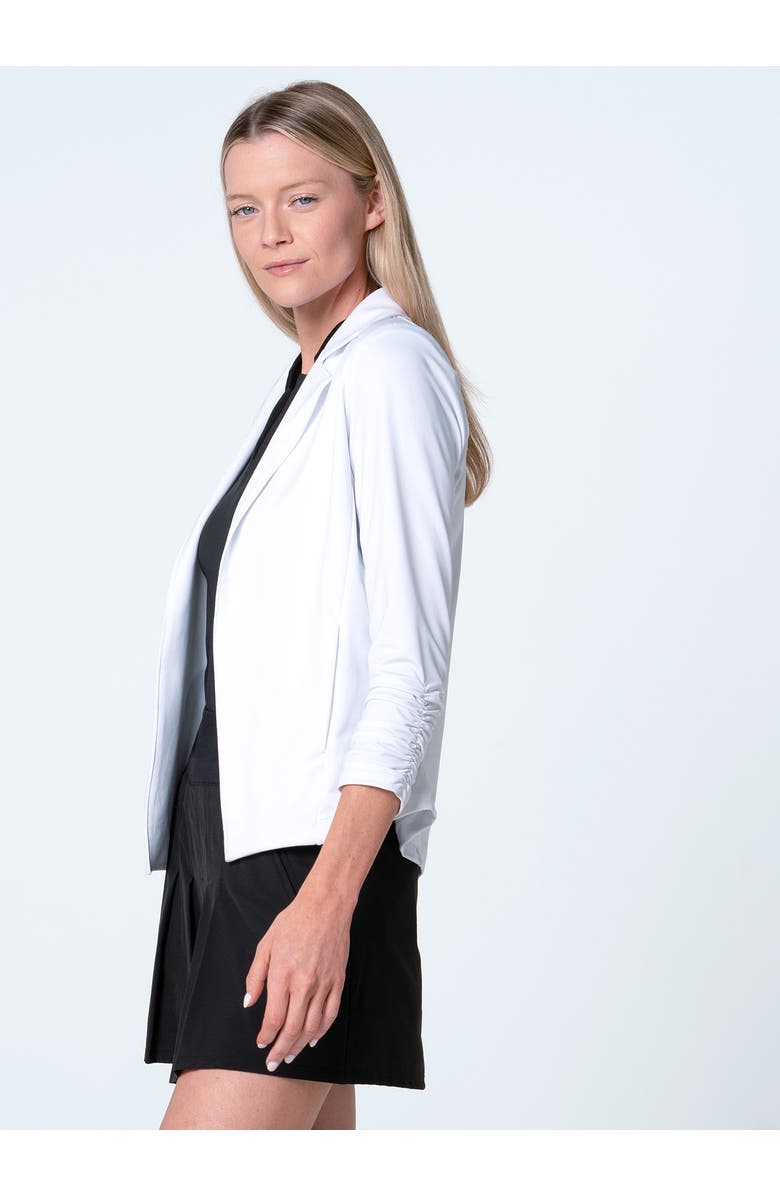 Lucky in Love Lucky Blazer, Alternate, color, White