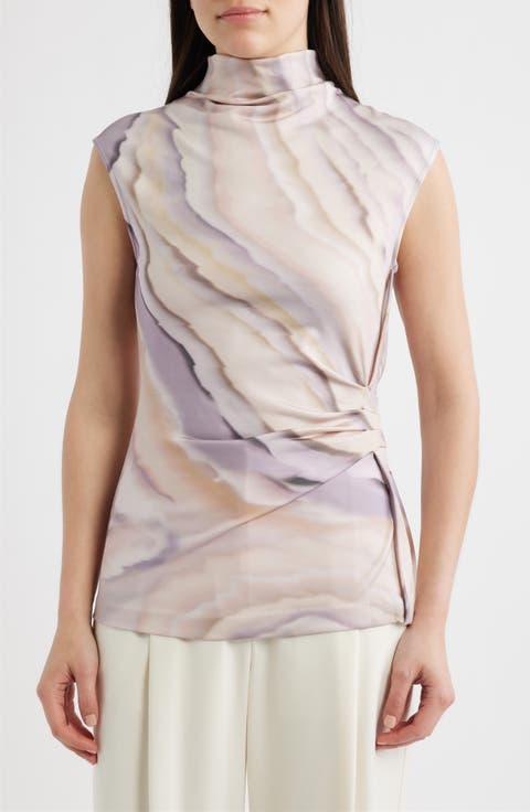 Erocis Print Sleeveless Top