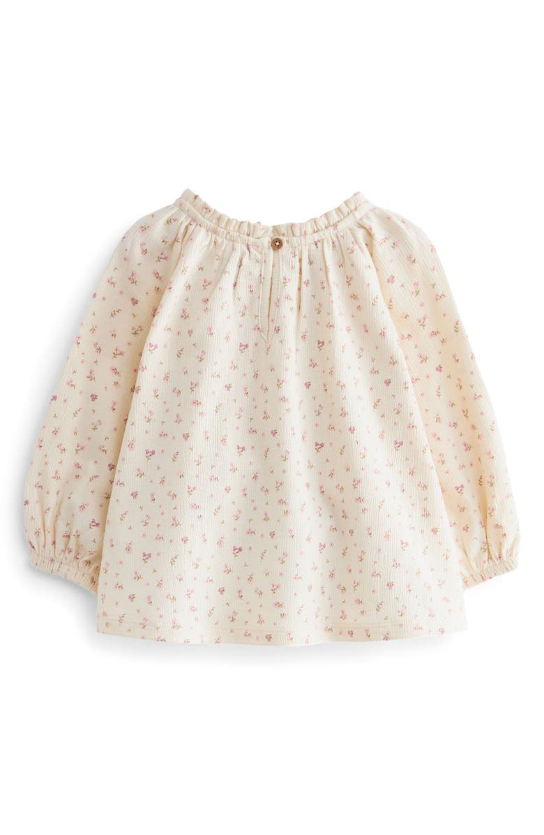 NEXT Kids' Assorted 3-Pack Ruffle Neck Tops, Alternate, color, White/ Ivory/ Pink Assorted