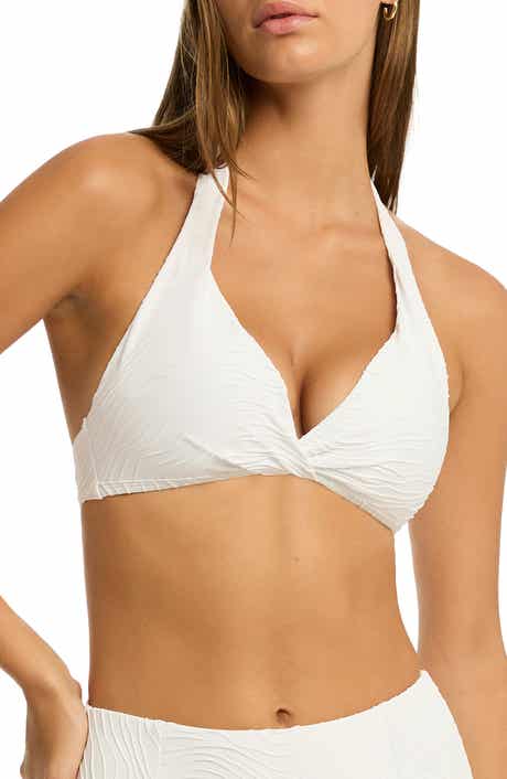 Sea Level De Soleil Twist Front Multifit Bikini Top