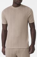 MAUVAIS Tanami Textured Stretch Slim Tee