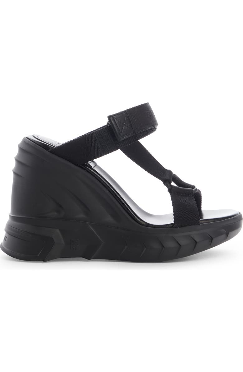 Givenchy Marshmallow Wedge Strappy Sandal, Alternate, color,