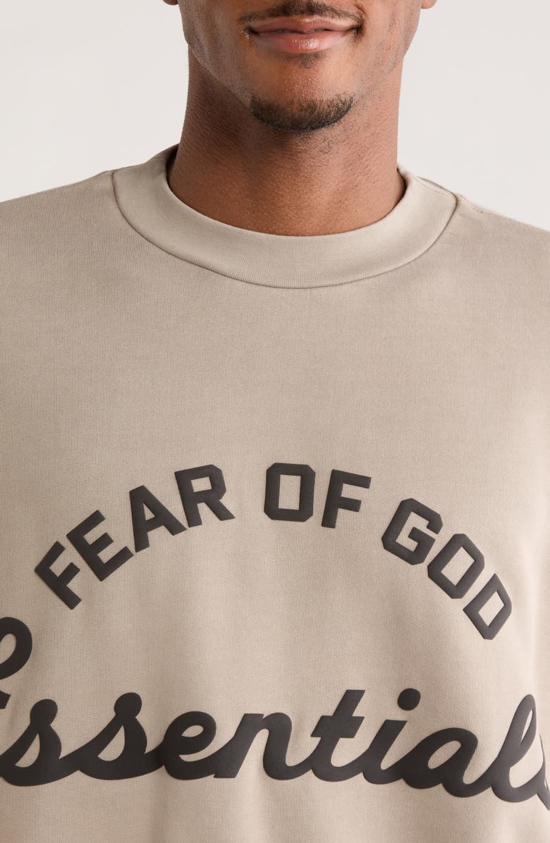 Fear of God Essentials Training '90s Crewneck Sweatshirt, Alternate, color, Faded Seal