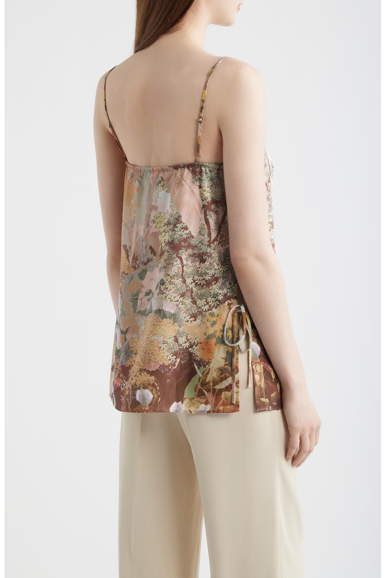 Gwen Longline Camisole, Alternate, color, CORAL MULTI
