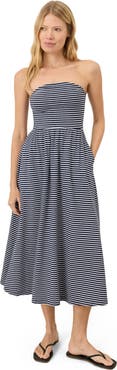 Pact Fit & Flare Strapless Dress Made With Organic Cotton