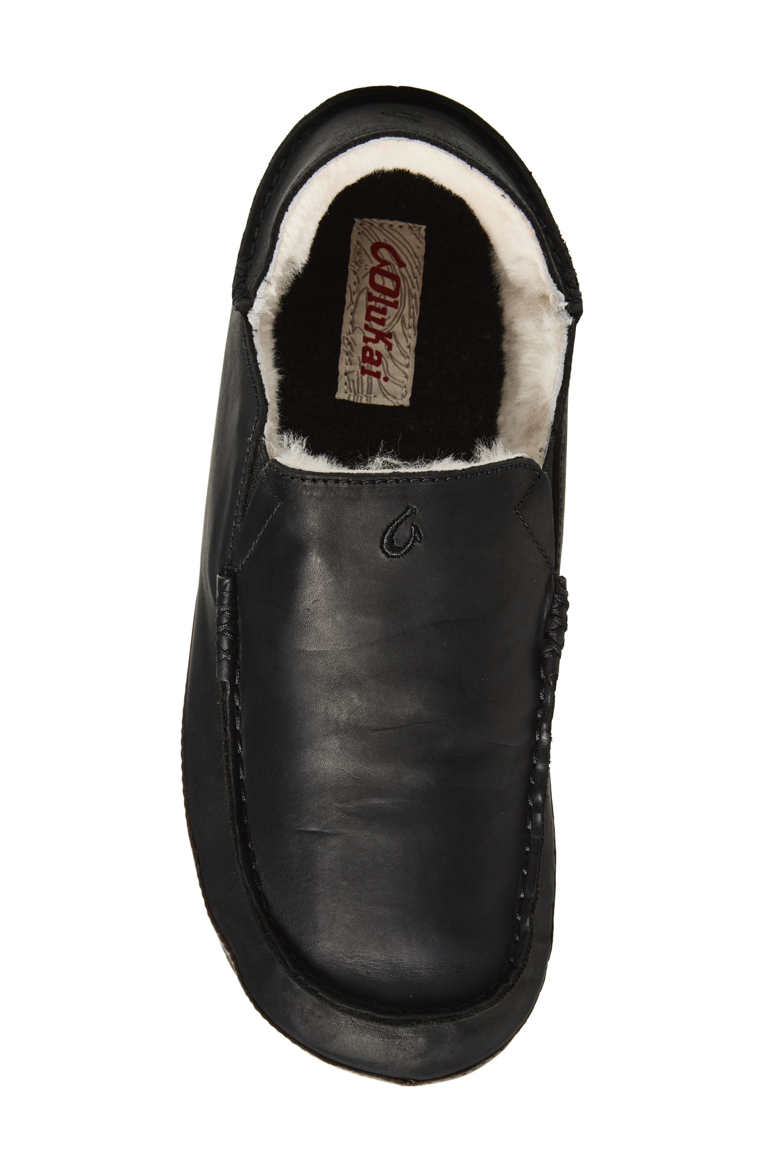 OluKai Moloa Genuine Shearling Convertible Slipper (Men  display picture 3