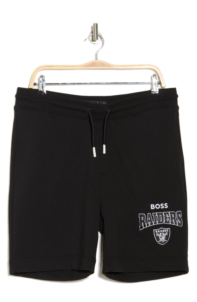 BOSS x NFL Las Vegas Raiders Sweat Shorts, Alternate, color,