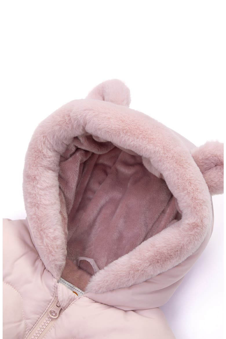 Soft Fleece Lined  Puffer Jacket, Alternate, color, Pearl Pink