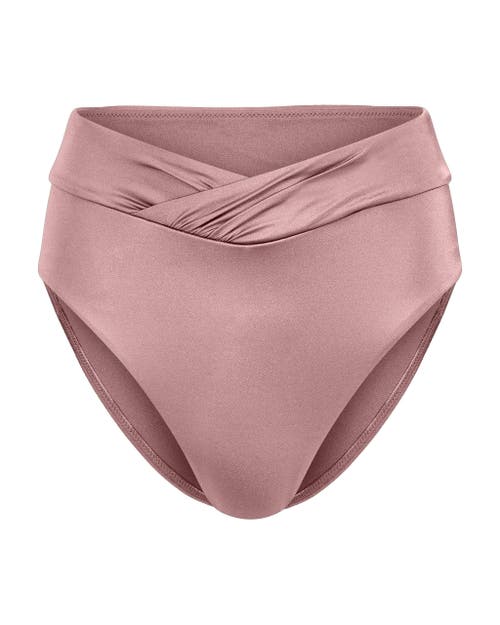 Shop Adore Me Tanisha Swimwear High-waist Bikini Bottom In Medium Grey