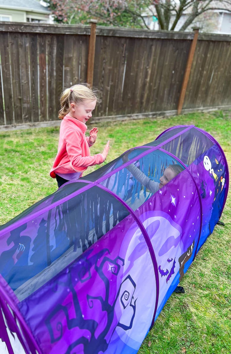 Pacific Play Tents Starry Fright Play Tunnel, Alternate, color, Purple
